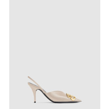 발렌시아가 나이프 BB 슬링백 펌프스