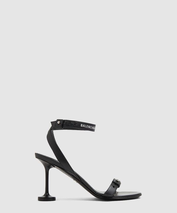발렌시아가 애프터아워 로고 스트랩 샌들 694480