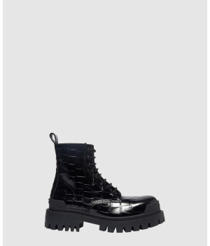 발렌시아가 크로커 패턴 스트라이크 부츠 600970