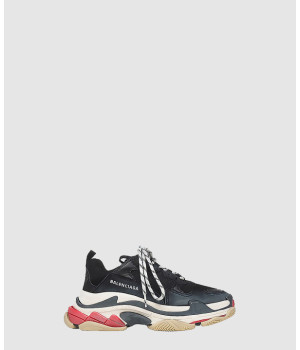 발렌시아가 트리플 S 레이스업 스니커즈 524037