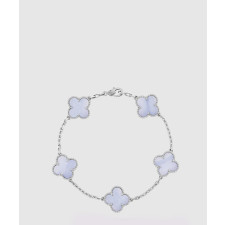 ​18K 하이엔드 미러급 반클리프 빈티지 알함브라 팔찌 5개 모티브 34700