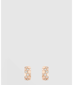 ​18K 하이엔드 미러급 쇼메 비 드 쇼메 후프 이어링 085405