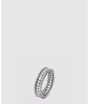 ​18K 하이엔드 미러급 반클리프 뻬를리 다이아몬드 링 4E200