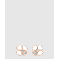 ​18K 하이엔드 미러급 반클리프 코스모스 이어링 미디엄 모델 5BZ00