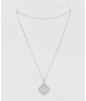 ​18K 하이엔드 미러급 반클리프 매직 알함브라 롱 네크리스 1모티브 49O00