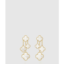 ​18K 하이엔드 미러급 반클리프 매직 알함브라 귀걸이 4모티브 78900