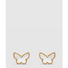 ​18K 하이엔드 미러급 반클리프 스위트 버터플라이 귀걸이 5JM00