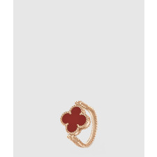 ​18K 하이엔드 미러급 반클리프 빈티지 알함브라 리버서블 링 7U500