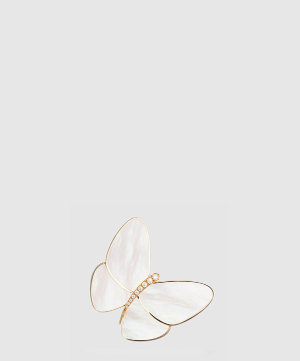 ​18K 하이엔드 미러급 반클리프 버터플라이 클립 64100