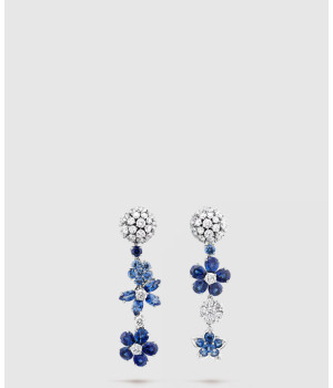 ​18K 하이엔드 미러급 반클리프 폴리 데 프레 이어링 05G00