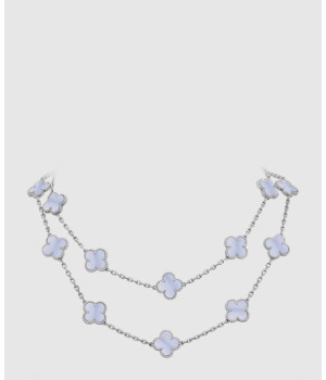 ​18K 하이엔드 미러급 반클리프 빈티지 알함브라 롱 네크리스 20모티브 80900