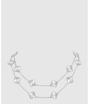 ​18K 하이엔드 미러급 반클리프 빈티지 알함브라 롱 네크리스 20모티브 9XH00