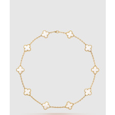 ​18K 하이엔드 미러급 반클리프 빈티지 알함브라 네크리스 10모티브 42800