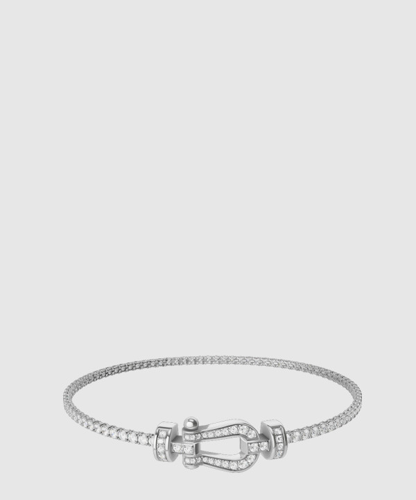 ​18K 하이엔드 미러급 프레드 포스텐 브레이슬릿 미디엄 다이아몬드 라인 6J0173