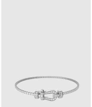 ​18K 하이엔드 미러급 프레드 포스텐 브레이슬릿 미디엄 다이아몬드 라인 6J0173