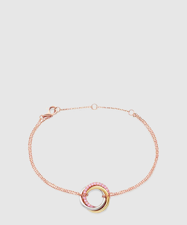 ​18K 하이엔드 미러급 까르띠에 트리니티 팔찌 B6069317