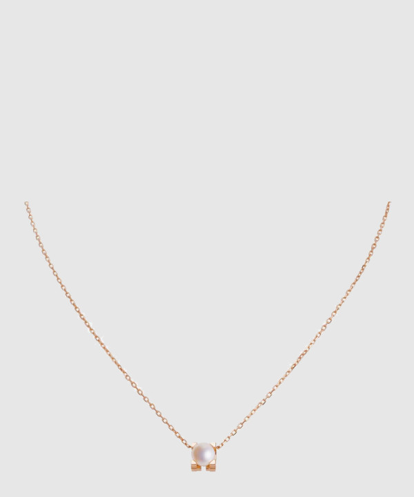 ​18K 하이엔드 미러급 까르띠에 C드 펄 목걸이 B7059000