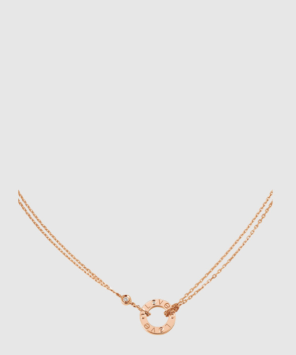 ​18K 하이엔드 미러급 까르띠에 LOVE 펜던트 목걸이 B7224509