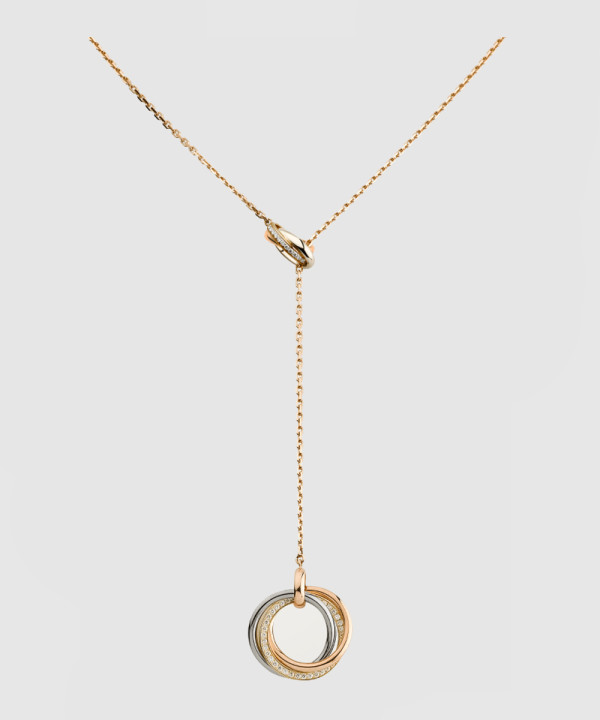 ​18K 하이엔드 미러급 까르띠에 트리니티 목걸이 B7058500