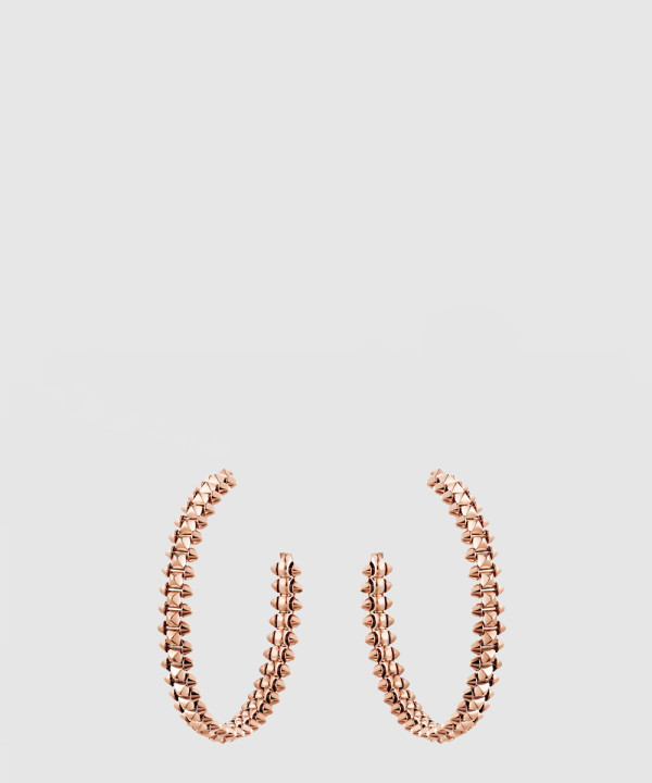 ​18K 하이엔드 미러급 까르띠에 클래쉬 드 후프 이어링 라지 모델 B8301416