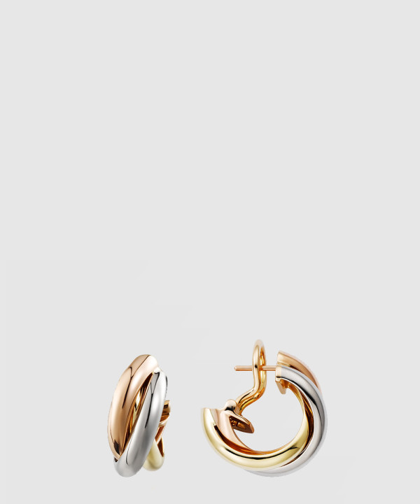 ​18K 하이엔드 미러급 까르띠에 트리니티 이어링 80083231