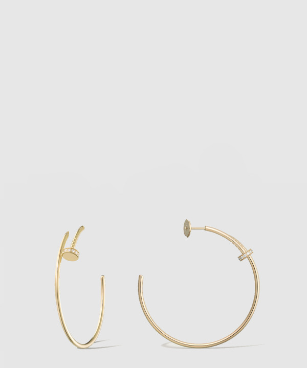 ​18K 하이엔드 미러급 까르띠에 저스트 앵 끌루 이어링 라지 모델 B8301225