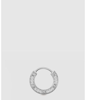 ​18K 하이엔드 미러급 까르띠에 러브 싱글 이어링 파베 세팅 B8301424