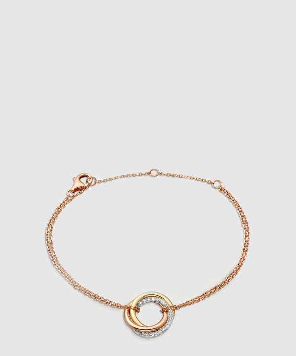 ​18K 하이엔드 미러급 까르띠에 트리니티 브레이슬릿 B6059017