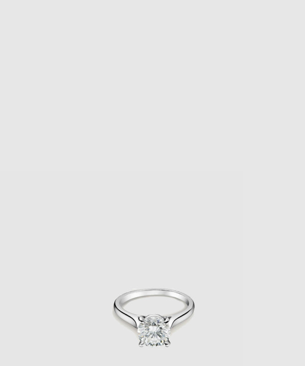 ​18K 하이엔드 미러급 까르띠에 1895 솔리테어 링 N4163600