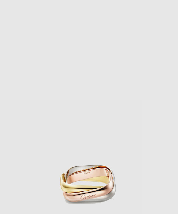 ​18K 하이엔드 미러급 까르띠에 트리니티 쿠션 링 클래식 B4240600