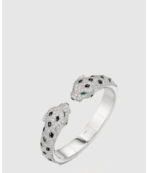 ​18K 하이엔드 미러급 까르띠에 팬더 드 까르띠에 브레이슬릿 N6721017