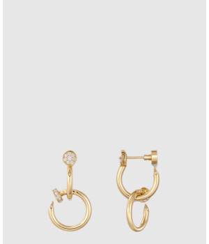 ​18K 하이엔드 미러급 까르띠에 저스트 앵 끌루 이어링 더블 B8301504