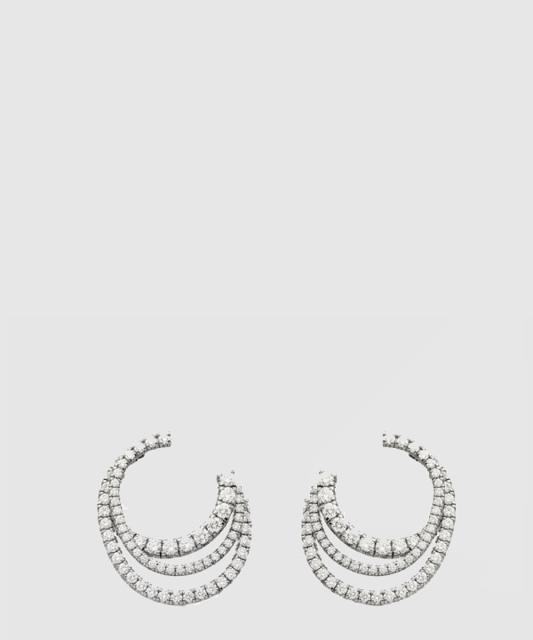 ​​18K 하이엔드 미러급 까르띠에 에땅셀 드 까르띠에 후프 이어링 N8515137