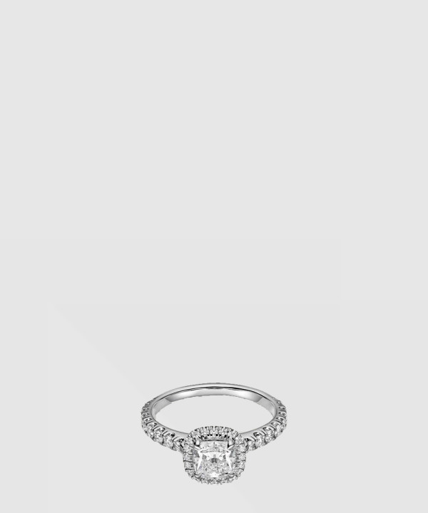 ​18K 하이엔드 미러급 까르띠에 데스티네 솔리테어 링 N4746100