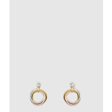 ​18K 하이엔드 미러급 까르띠에 트리니티 이어링 B8301462