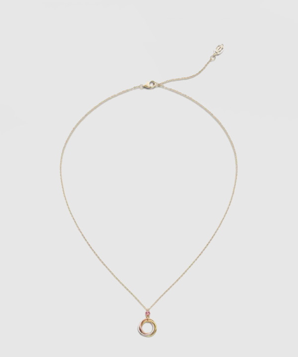 ​18K 하이엔드 미러급 까르띠에 트리니티 네크리스 B7224962