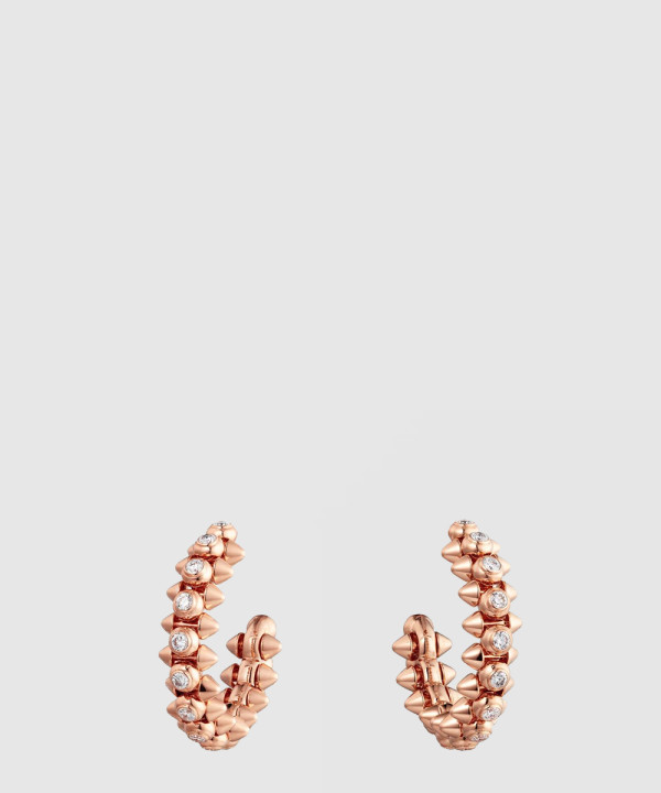 ​18K 하이엔드 미러급 까르띠에 클래쉬 드 까르띠에 후프 이어링 N8515173