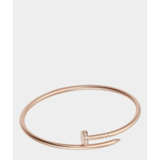 ​18K 하이엔드 미러급 까르띠에 저스트 앵 끌루 브레이슬릿 스몰 다이아 B6065817