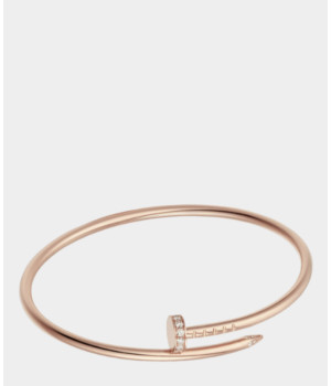 ​18K 하이엔드 미러급 까르띠에 저스트 앵 끌루 브레이슬릿 스몰 다이아 B6065817