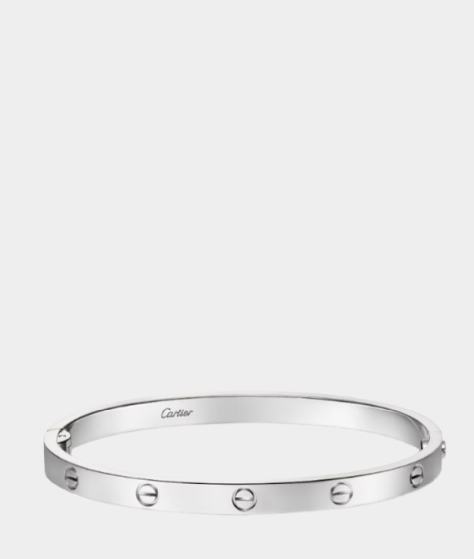 ​18K 하이엔드 미러급 까르띠에 러브 브레이슬릿 미디엄 B6081617