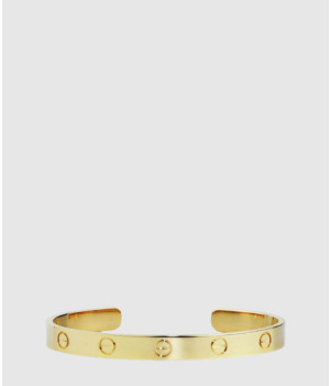 ​18K 하이엔드 미러급 까르띠에 러브 브레이슬릿 오픈 뱅글 B6032417