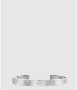 ​18K 하이엔드 미러급 까르띠에 러브 브레이슬릿 오픈 뱅글 B6032517