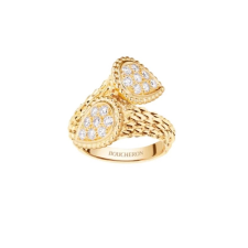 18K 하이엔드 미러급 부쉐론 쎄뻥 보헴 뚜아 에 무아 링 S 모티브 04BAB1