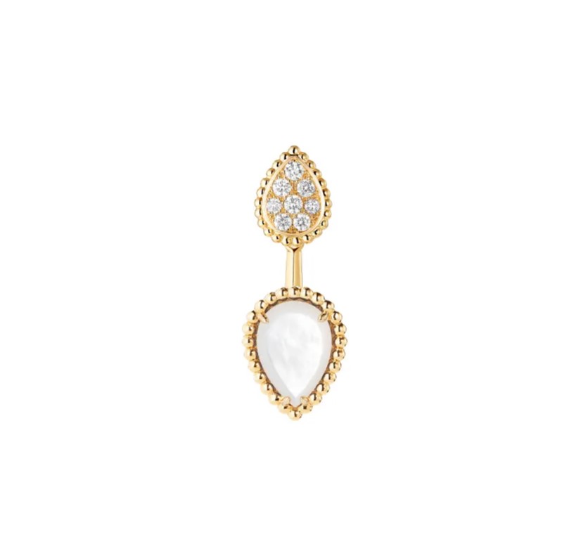 18K 하이엔드 미러급 부쉐론 쎄뻥 보헴 S 및 XS 모티브 스터드 이어링 01428