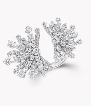 18K 하이엔드 미러급 그라프 뉴 던 멀티 쉐이프 더블 반지 RGR745