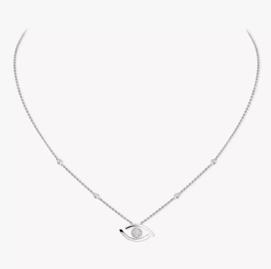 18K 하이엔드 미러급 메시카 럭키 아이 네크리스 07524