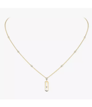 18K 하이엔드 미러급 메시카 무브 클래식 롱 네크리스 10111