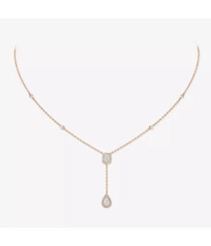 18K 하이엔드 미러급 메시카 마이 트윈 타이 네크리스 6693