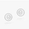 18K 하이엔드 미러급 메시카 럭키 무브 스터드 이어링 11571