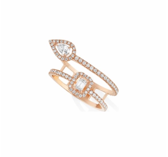 18K 하이엔드 미러급 메시카 마이 트윈 뚜아 에 무아 링